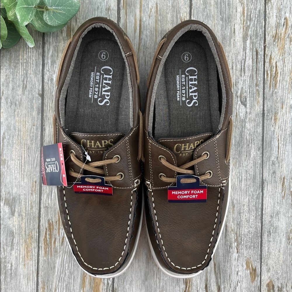 Men’s Chaps Benny Boat Shoes Size 9